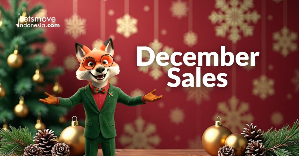 December Sales from LetsMoveIndonesia