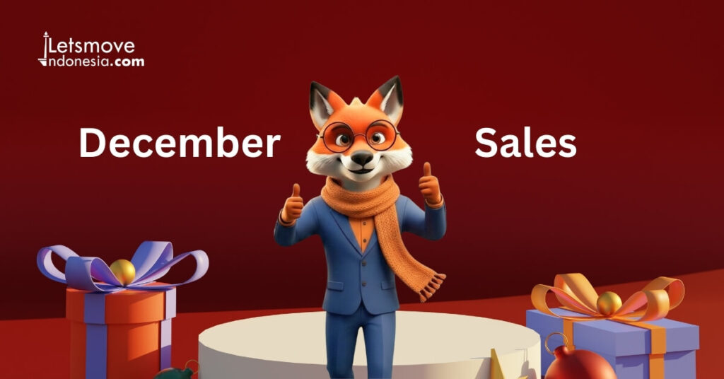 The LetsMoveIndonesia December Sales!