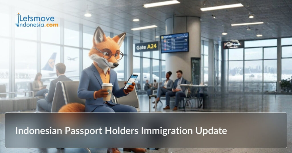 Indonesian Passport Holders Immigration Update