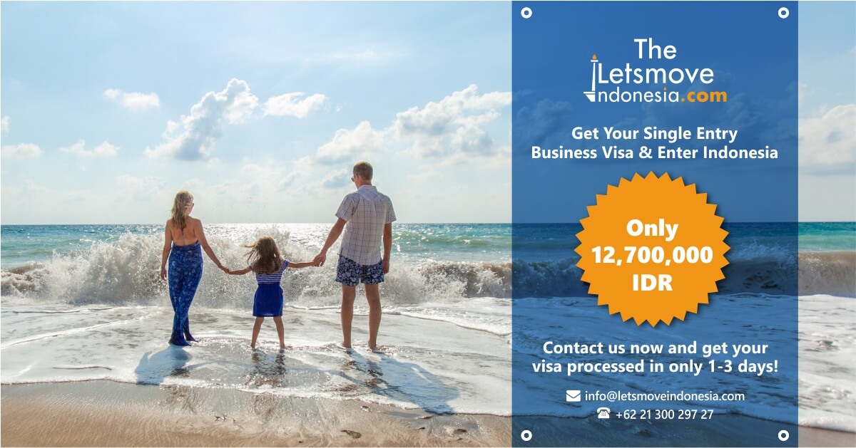 Get your Single Entry Business Visa and enter Indonesia | LetsMoveIndonesia