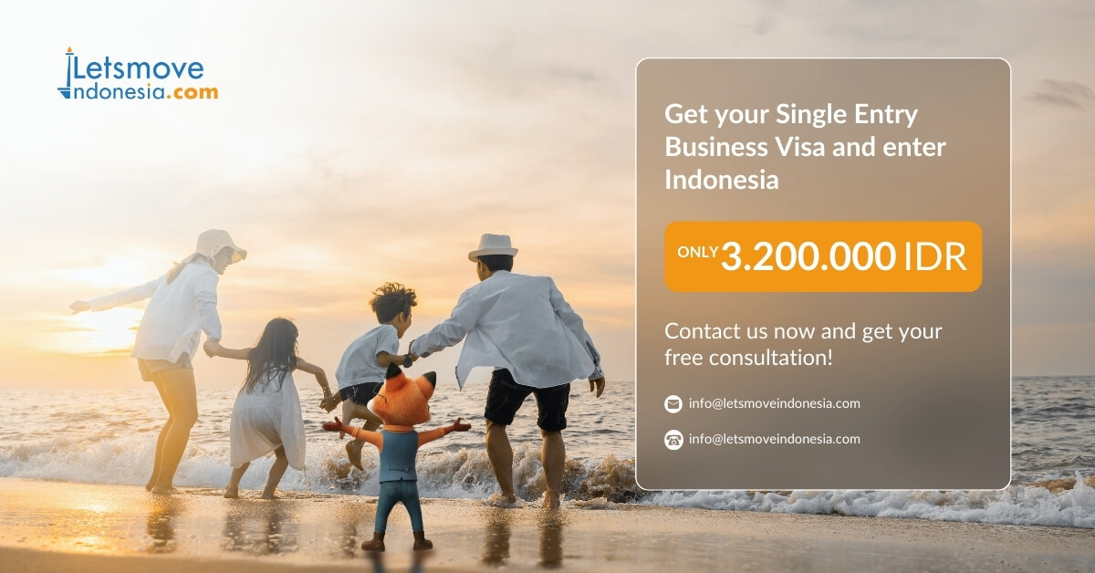 Get your Single Entry Business Visa and enter Indonesia