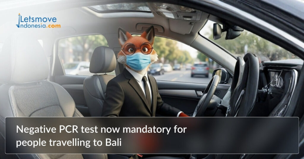 Negative PCR test now mandatory for people travelling to Bali