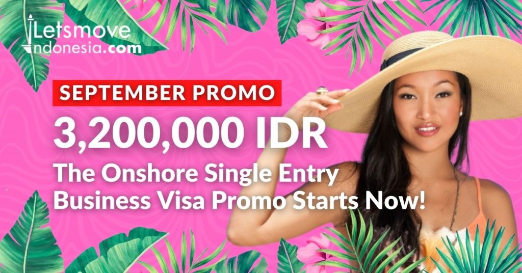 Onshore Single Entry Business Visa Promo | LetsMoveIndonesia