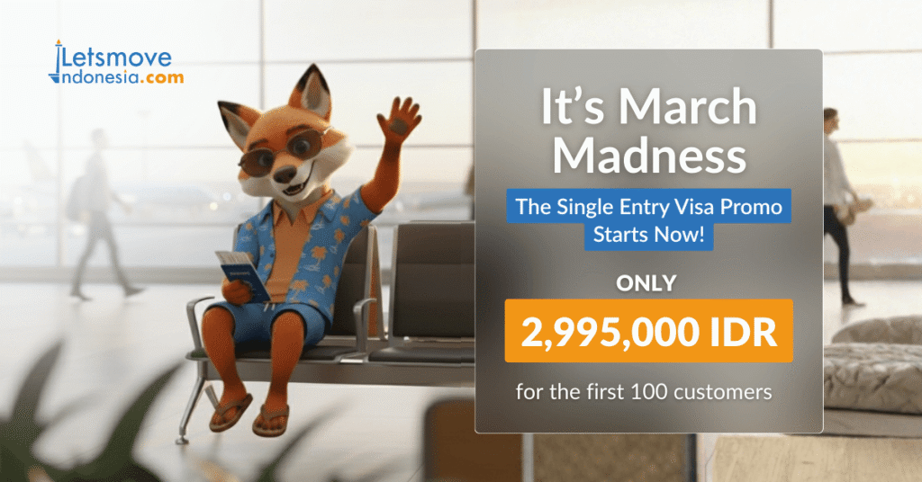 It’s March Madness – The Single Entry Visa Promo Starts Now!