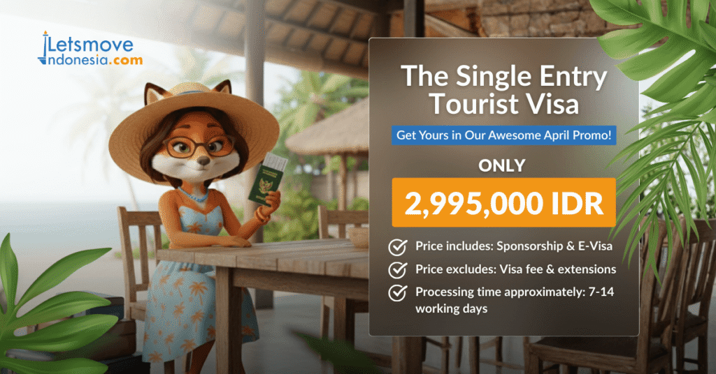 The Single Entry Tourist Visa: Get yours in our Awesome April Promo!