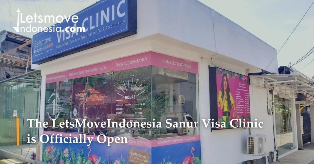 The LetsMoveIndonesia Sanu Visa Clinic is Officially Open