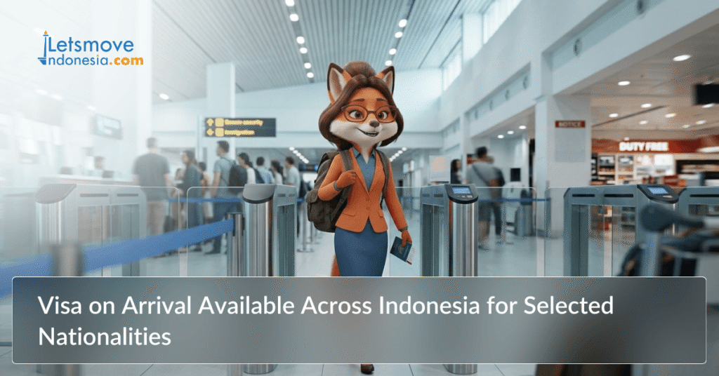 Visa on Arrival Available across Indonesia for selected nationalities | LetsMoveIndonesia