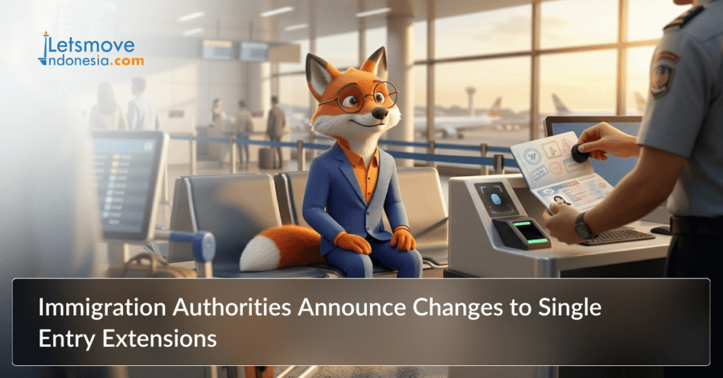 Immigration authorities announce changes to Single Entry Extensions