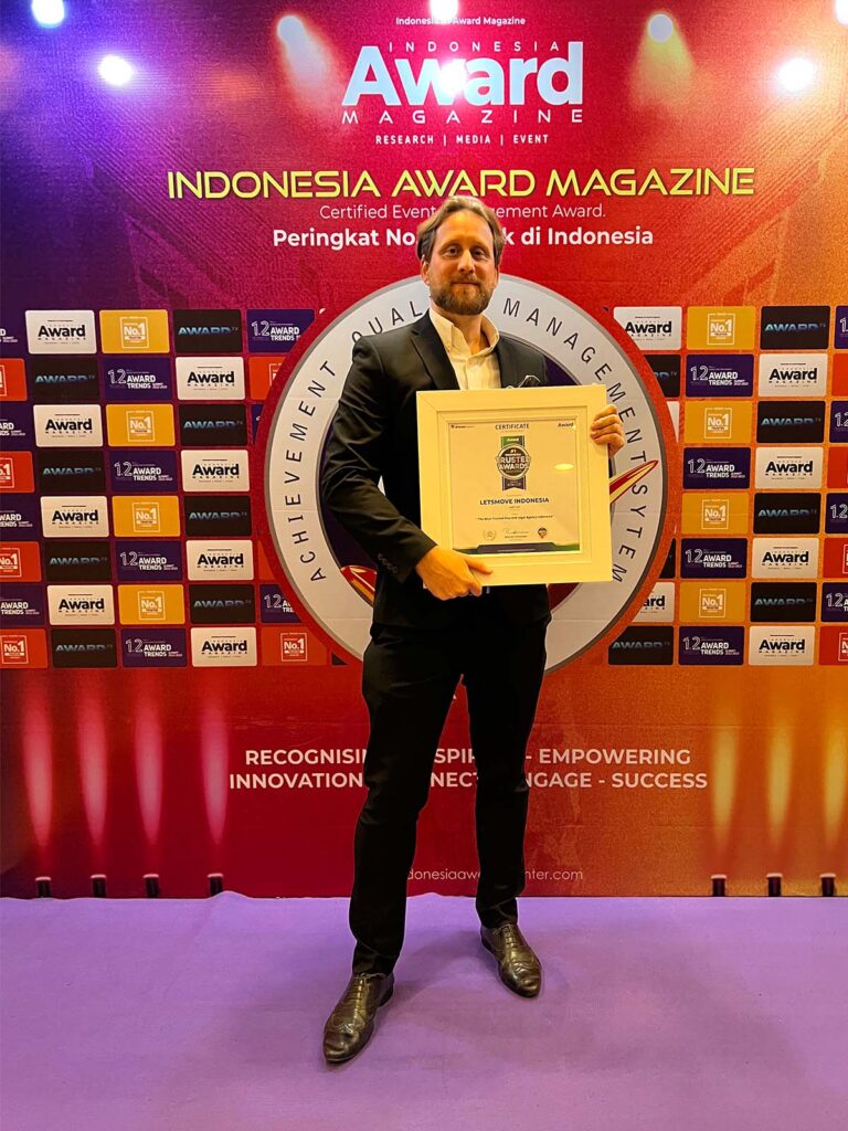 LetsMoveIndonesia wins the Most Trusted Visa & Legal Agency Indonesia Award