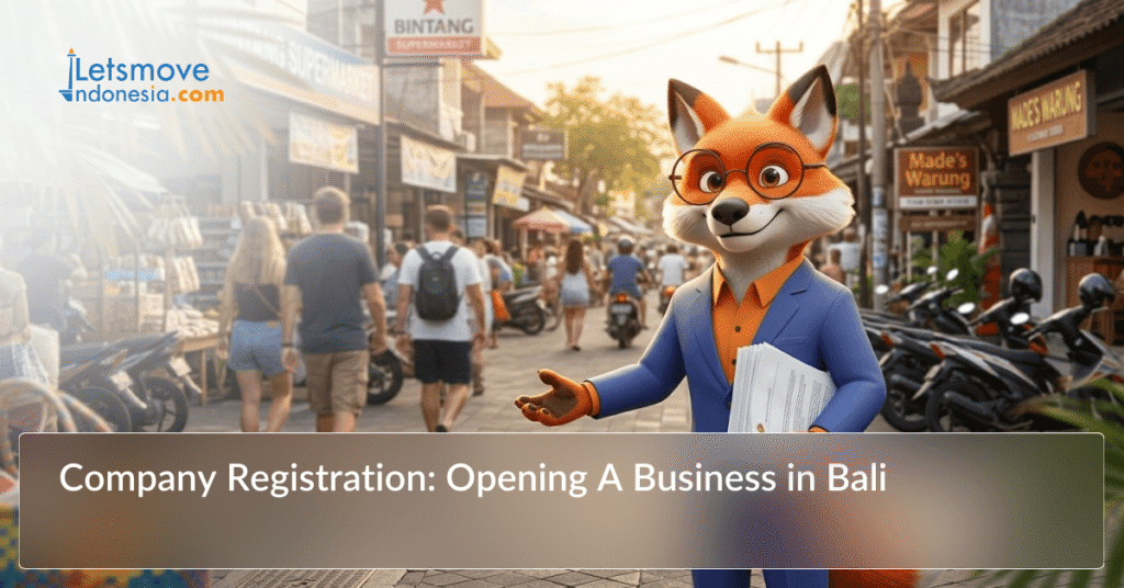 Company Registration: Opening A Business in Bali