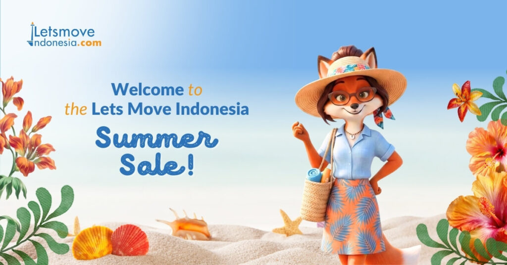 Welcome to the LetsMoveIndonesia Summer Sale!