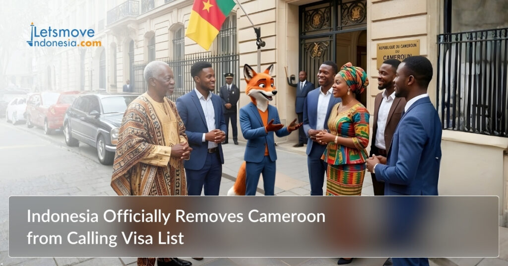 Indonesia Officially Removes Cameroon from Calling Visa List