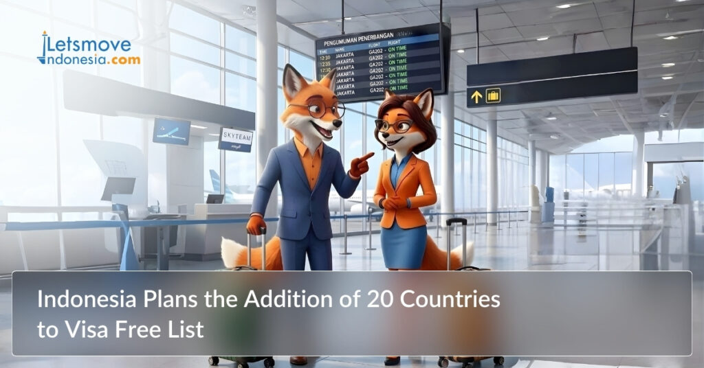 20 countries to visa free list