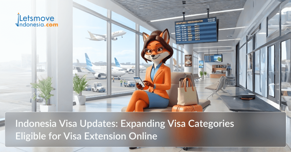 Indonesia Visa Updates: Expanding Visa Categories Eligible for Visa Extension Online
