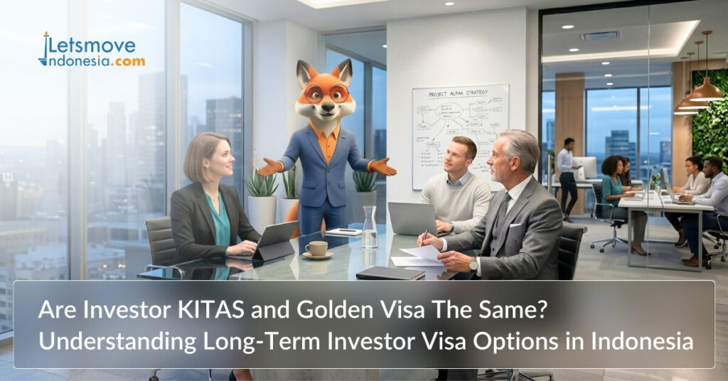 Are Investor KITAS and Golden Visa The Same? Understanding Long-Term Investor Visa Options in Indonesia