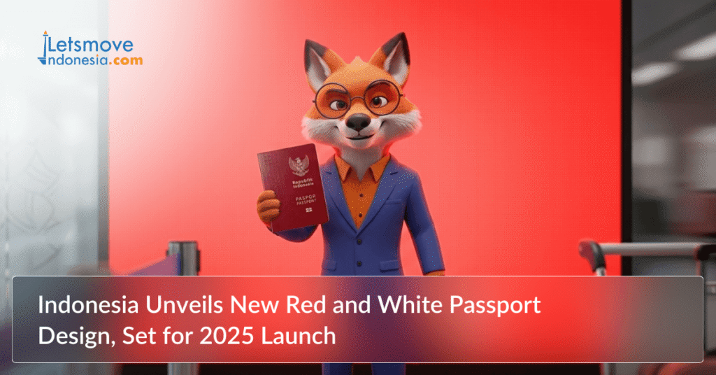 Indonesia unveils new red and white passport launch in 2025