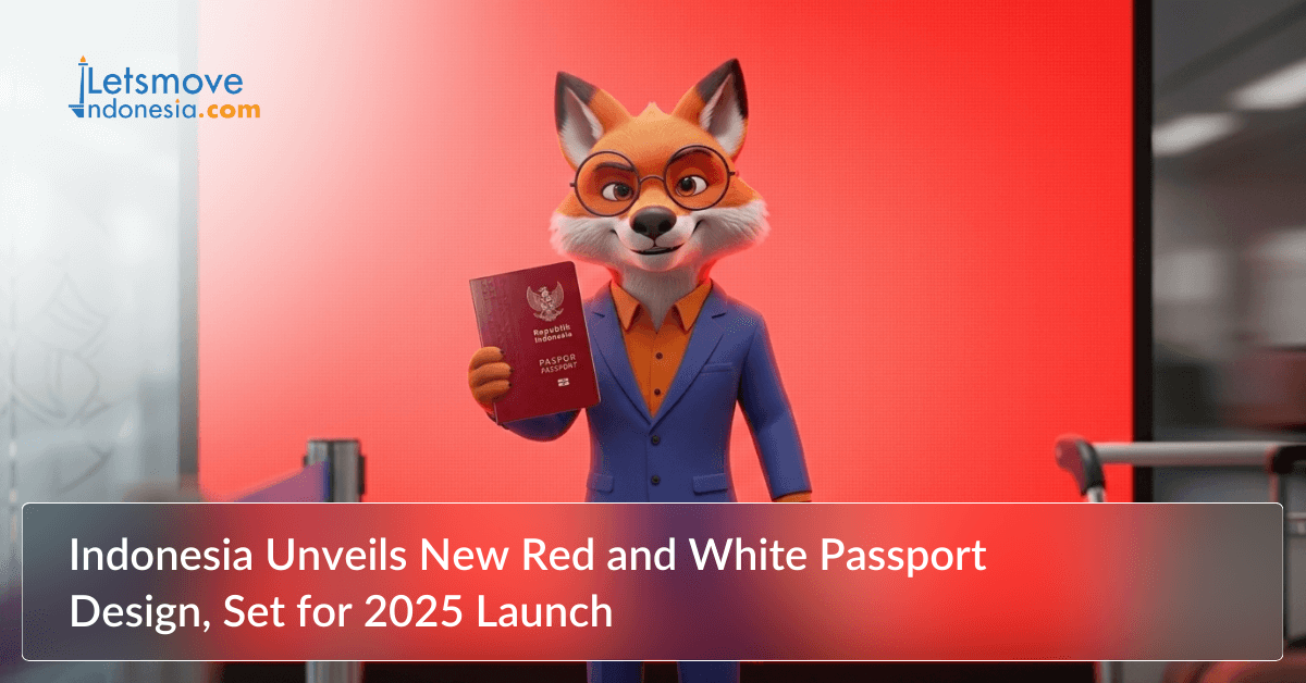 Indonesia Unveils New Red and White Passport Design, Set for 2025 ...