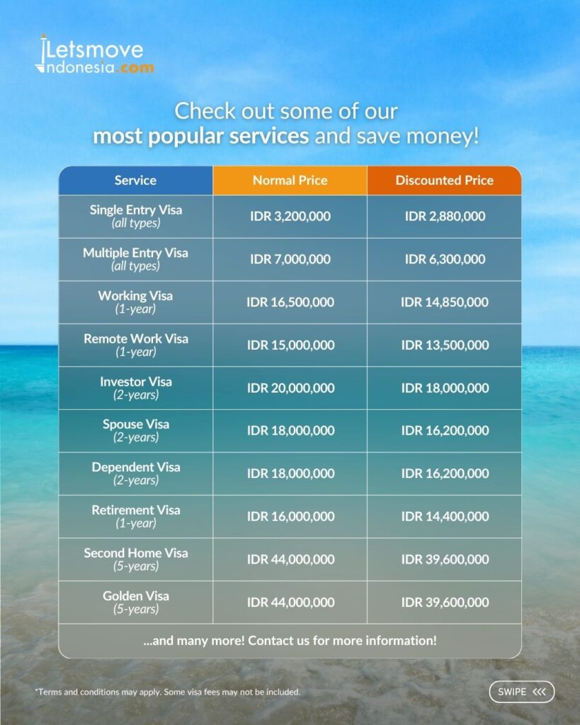 Visa sale ads (Lets Move ver.) 16 OCT 2025