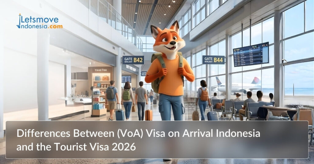 Differences Between (VoA) Visa on Arrival Indonesia and the Tourist Visa 2026