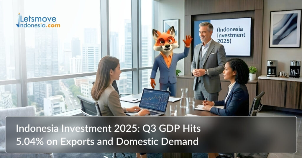 Indonesia Investment 2025: Q3 GDP Hits 5.04% on Exports and Domestic Demand