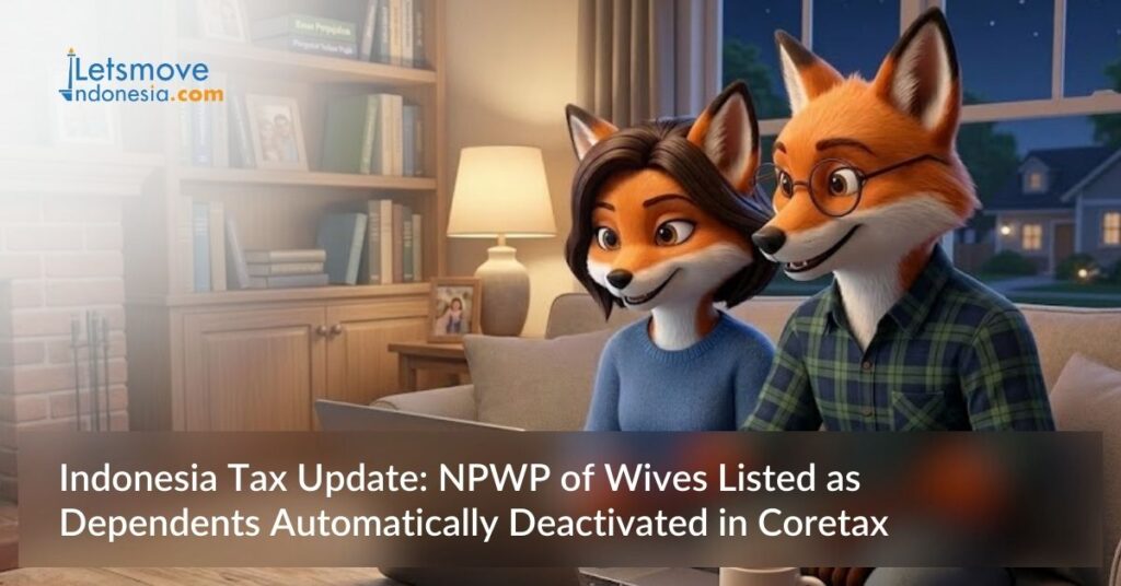 Indonesia Tax Update: NPWP of Wives Listed as Dependents Automatically Deactivated in Coretax