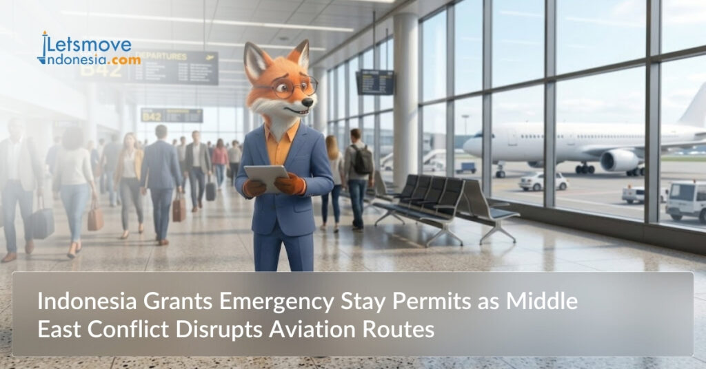 Immigration Indonesia Issues Emergency Immigration Relief Amid Middle East Airspace Closures