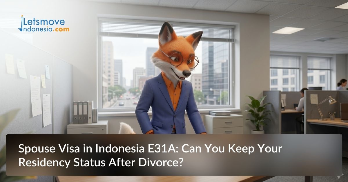 Spouse Visa in Indonesia E31A: Can You Keep Your Residency Status After Divorce?