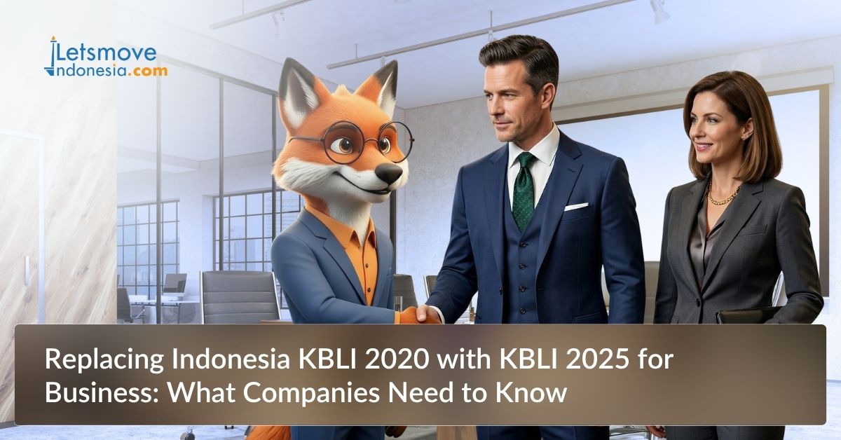 Replacing Indonesia KBLI 2020 with KBLI 2025 for Business: What Companies Need to Know