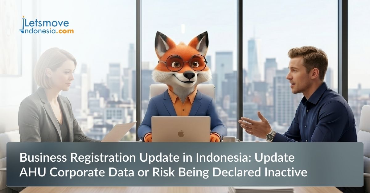 Business Registration Update in Indonesia: Update AHU Corporate Data or Risk Being Declared Inactive