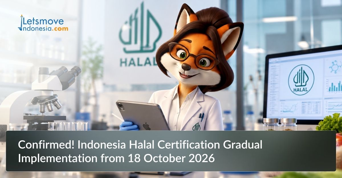 Confirmed! Indonesia Halal Certification Gradual Implementation from 18 October 2026 